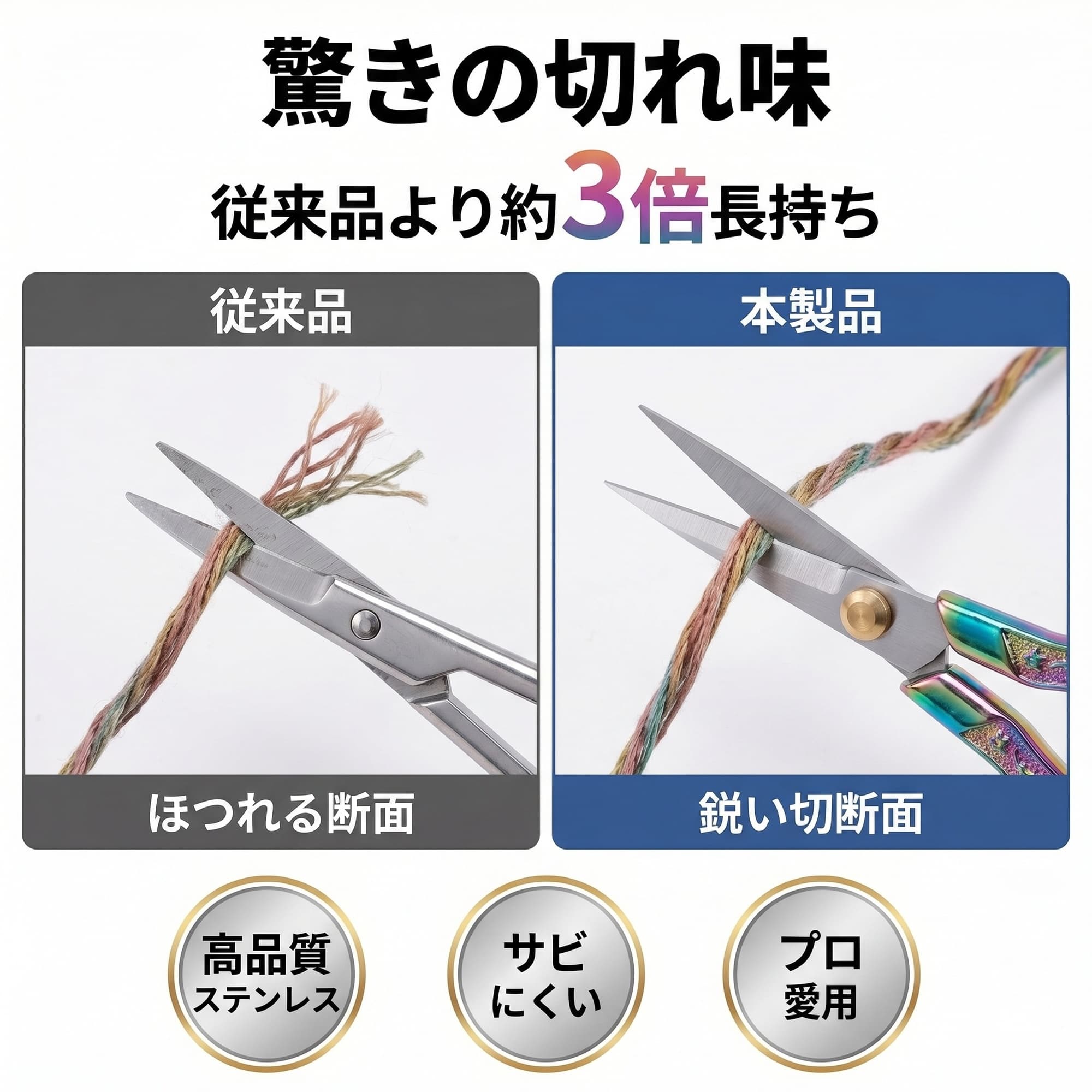 はさみ 耐久比較