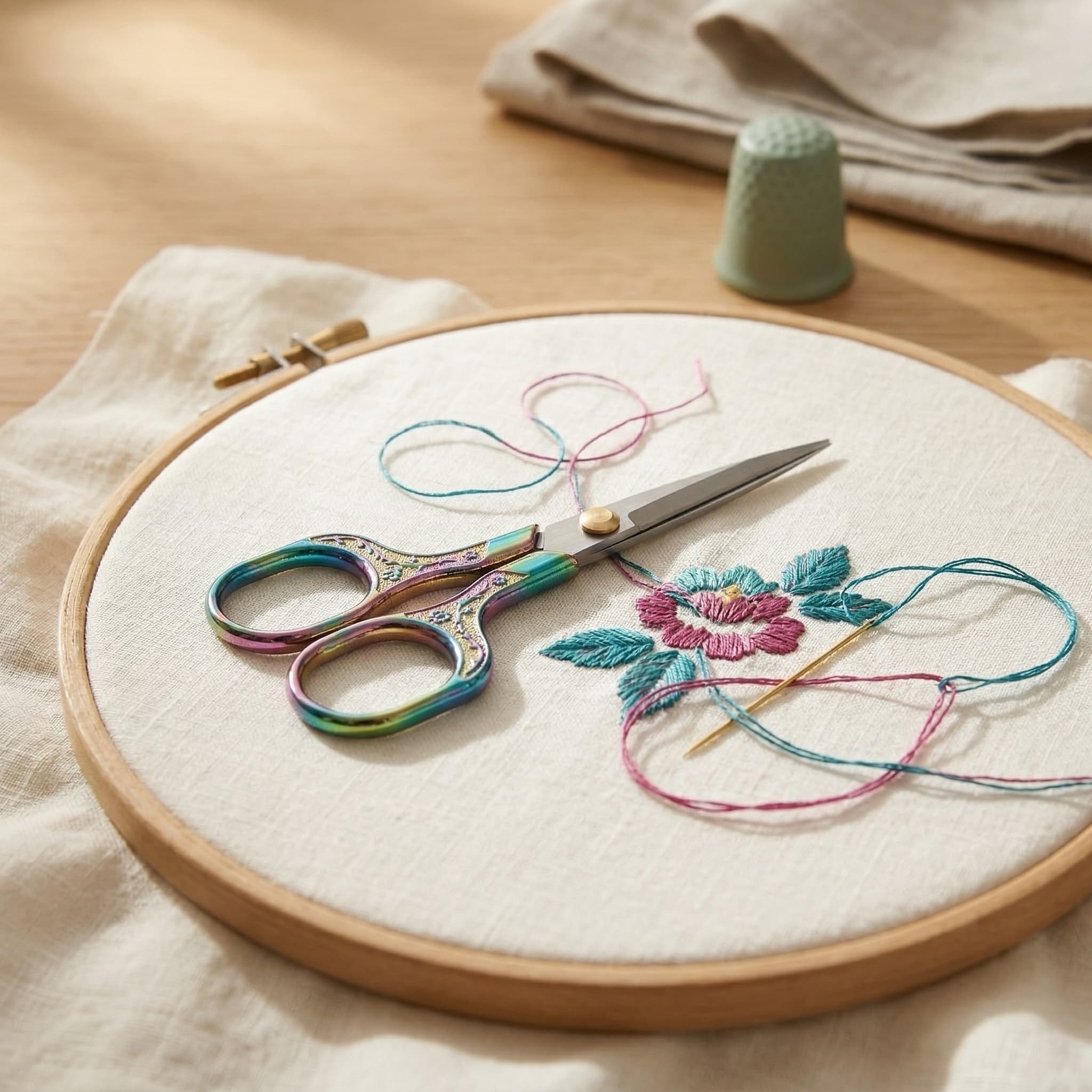 Amazon-style embroidery use image