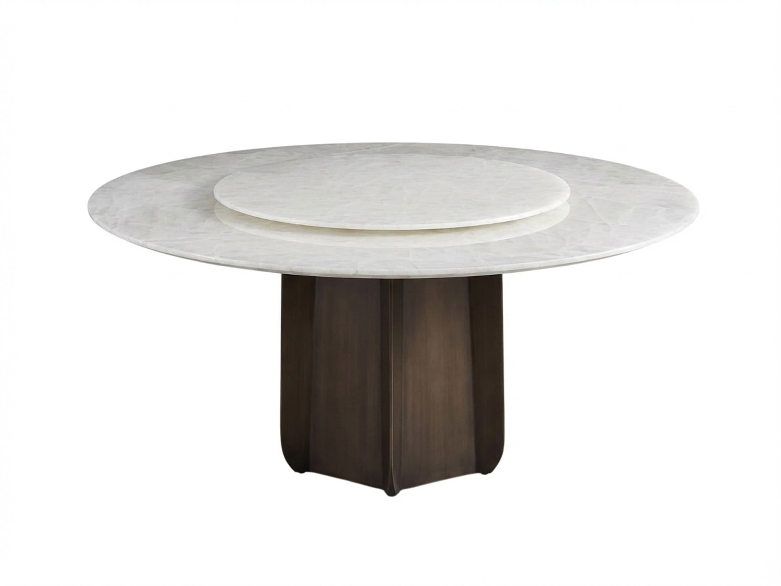 White-background dining table catalog source image